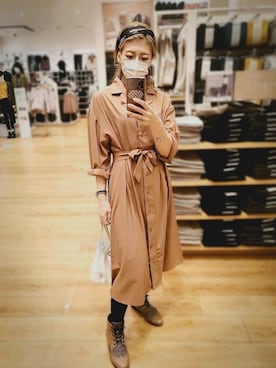 「ウィングチップ」｜さち魚さん（レディース・160cm）の秋コーディネート