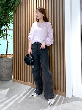「FREE'S MART（フリーズマート）のアイテム（スリッポン）」を使った、takamiさん（レディース・164cm）の秋コーディネート