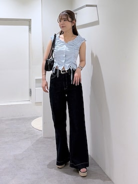 「FREE'S MART（フリーズマート）のアイテム」を使った、takamiさん（レディース・164cm）の春コーディネート