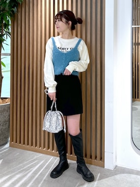 tさん（レディース・164cm）の冬コーディネート