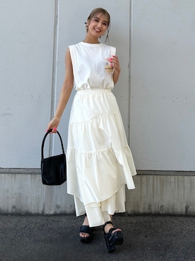 RODEOCROWNSWIDEBOWLさん（レディース・152cm）の春コーディネート