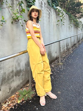 RODEOCROWNSWIDEBOWLさん（レディース・163cm）の春コーディネート