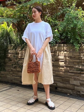 RODEOCROWNSWIDEBOWLさん(レディース・162cm)の夏コーディネート