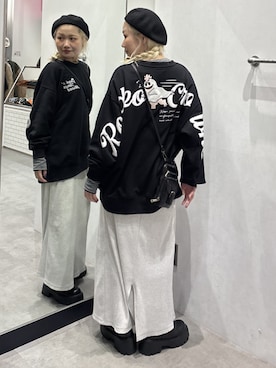 RODEOCROWNSWIDEBOWLさん（レディース・153cm）の冬コーディネート