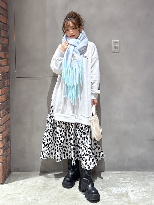 アニマルパターンドッキングワンピース（ワンピース）｜RODEO CROWNS