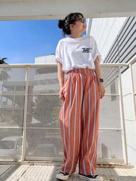 RODEOCROWNSWIDEBOWLさん（レディース・158cm）の春コーディネート