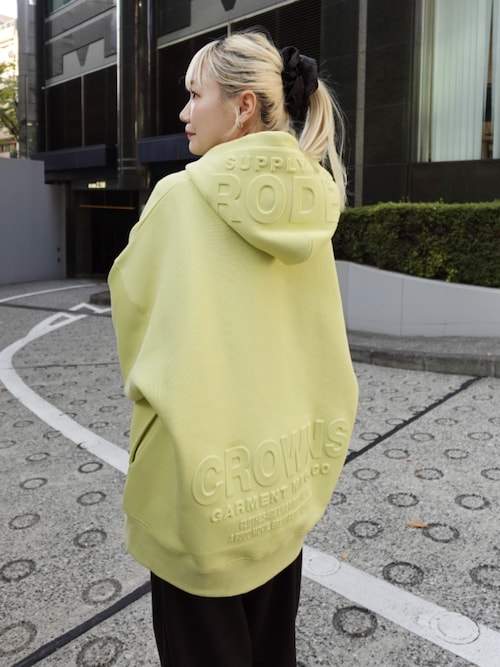 エンボスBIG ZIPパーカー（パーカー）｜RODEO CROWNS WIDE BOWL