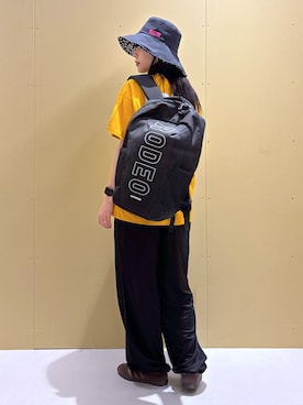 「アイテム（バックパック/リュック）」を使った、RODEOCROWNSWIDEBOWLさん（レディース・162cm）の夏コーディネート