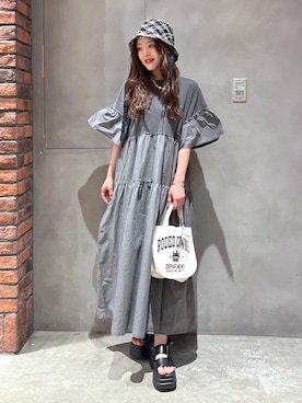 RODEOCROWNSWIDEBOWLさん（レディース・155cm）の夏コーディネート