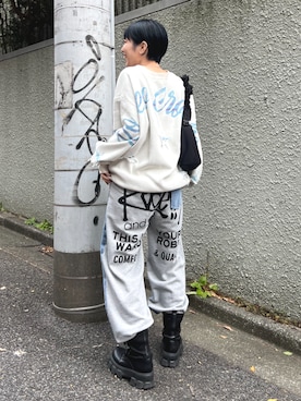 RODEOCROWNSWIDEBOWLさん（レディース・158cm）の冬コーディネート