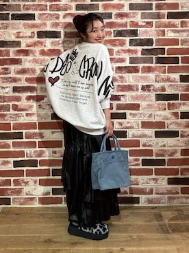 「アイテム（その他シューズ）」を使った、RODEOCROWNSWIDEBOWLさん（レディース・150cm）の秋コーディネート