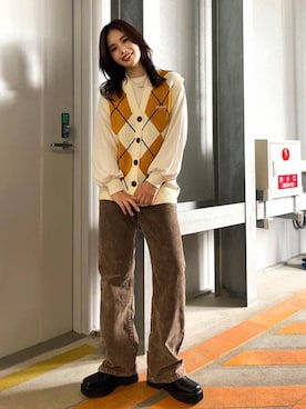 RODEOCROWNSWIDEBOWLさん（レディース・161cm）の秋コーディネート