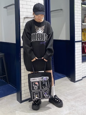 「アイテム（チャーム）」を使った、RODEOCROWNSWIDEBOWLさん（レディース・150cm）の秋コーディネート