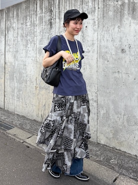 RODEOCROWNSWIDEBOWLさん（レディース・163cm）の夏コーディネート