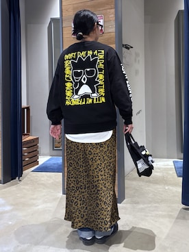 「アイテム（チャーム）」を使った、RODEOCROWNSWIDEBOWLさん（レディース・160cm）の秋コーディネート