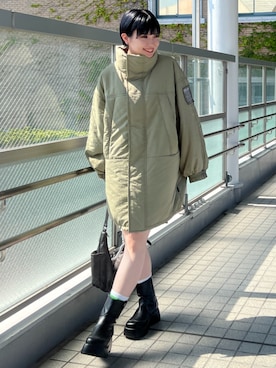 「アイテム（その他アウター）」を使った、RODEOCROWNSWIDEBOWLさん（レディース・158cm）の秋コーディネート