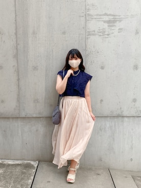 「VINTAGE（ヴィンテージ）のアイテム（サンダル）」を使った、maiiさん（レディース・160cm）の秋コーディネート