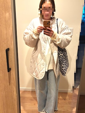 「アイテム（トートバッグ、その他）」を使った、ぱーやんさん（レディース・164cm）の秋コーディネート