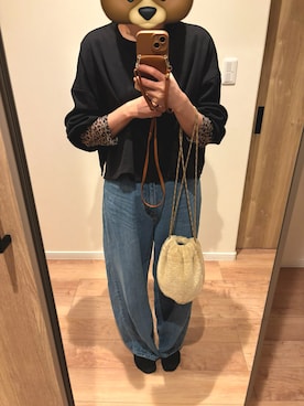 「coen（コーエン）のアイテム」を使った、ぱーやんさん（レディース・164cm）の秋コーディネート