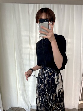 「vingtrois（バントロア）のアイテム」を使った、mikaさん（レディース・160cm）の夏コーディネート