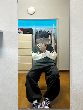 「NFL（ナショナルフットボールリーグ　）のアイテム」を使った、みやさん（メンズ・168cm）の秋コーディネート