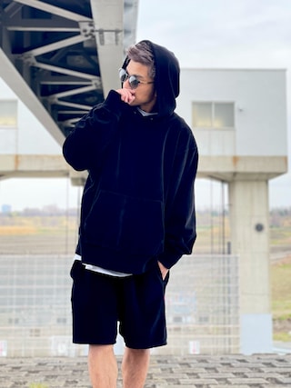 LES TIEN（レスティエン）の「LES TIEN(レス ティエン)CROPPED HOODIE