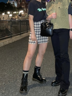 「FRED PERRY（フレッドペリー）のアイテム（ソックス/靴下）」を使った、i_g2さん（レディース・155cm）の秋コーディネート