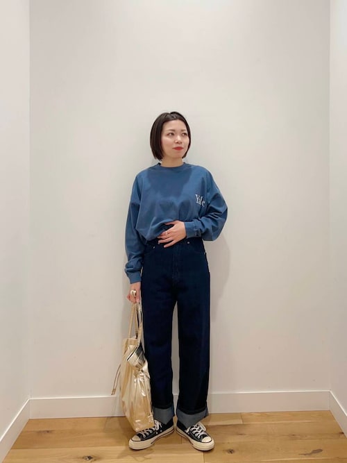 今季 かぐれ デニムボリュームパンツ タグ付き アーバンリサーチドアーズ URBAN RESEARCH DOORS（アーバンリサーチドアーズ）の「デニム