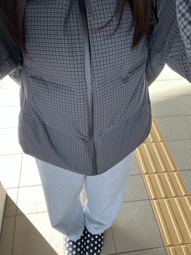 「アイテム（スウェットパンツ）」を使った、ohayo__さん（レディース・169cm）の秋コーディネート