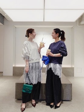「felice（フェリーチェ）のアイテム」を使った、miamoiさん（レディース・158cm）の秋コーディネート