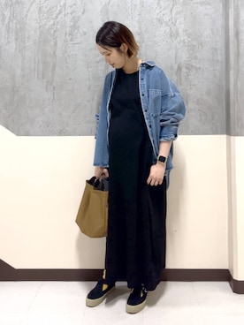 「アイテム（ワンピース/ドレス）」を使った、チヒロさん（レディース・157cm・30代）の夏コーディネート