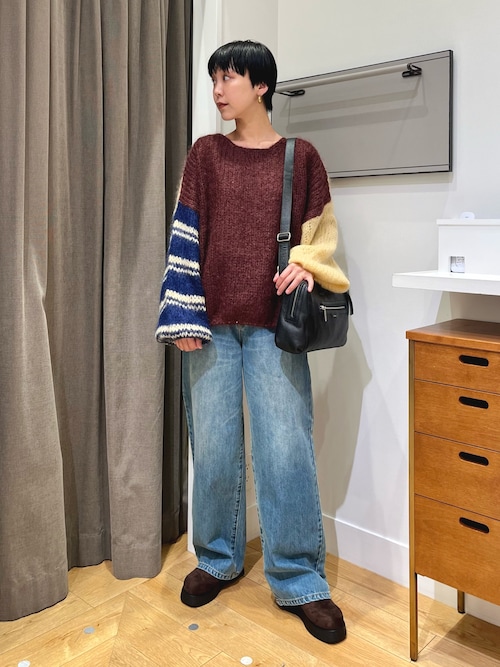 mici)CHUNKY SWEATER（ニット/セーター）｜ROSE BUD（ローズバッド）の