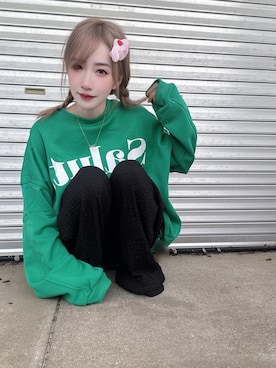 「アイテム（口紅/リップティント/グロス）」を使った、星空さん（レディース・160cm）の秋コーディネート