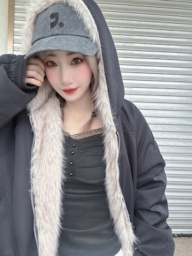 「アイテム（メイクアップ）」を使った、星空さん（レディース・160cm）の秋コーディネート