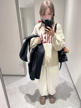 「アイテム（メイクアップ）」を使った、星空さん（レディース・160cm）の冬コーディネート