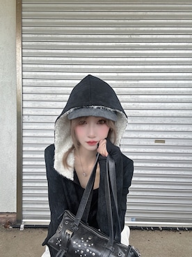 「アイテム（ファンデーション）」を使った、星空さん（レディース・160cm）の秋コーディネート