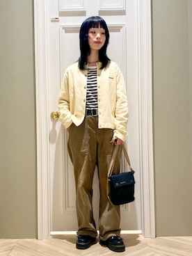 Barbour スタッフさん（メンズ・150cm）の秋コーディネート