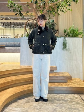 Barbour スタッフさん(メンズ・159cm)の秋コーディネート