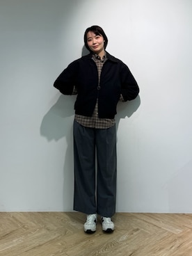 Barbour スタッフさん(レディース・157cm)の春コーディネート
