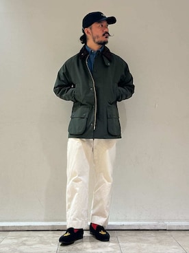 Barbour スタッフさん(レディース・168cm)の秋コーディネート