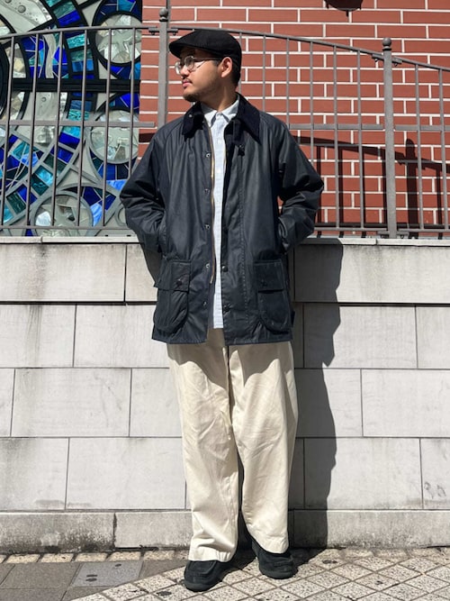 Barbour OfficialBarbour スタッフさんのブルゾンを使った