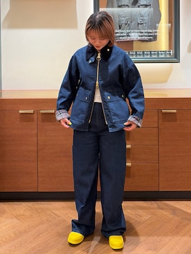 Barbour スタッフさん（レディース・161cm）の夏コーディネート