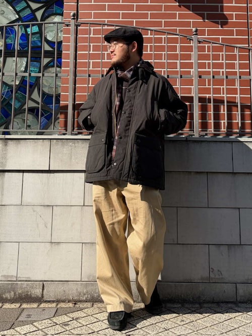 新品未使用 Barbourバブアー 中綿 ビデイル オーバーサイズ BEDALE / ビデイル】中綿 ジャケット オーバーサイズフィット