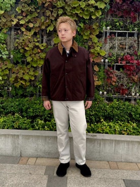 Barbour スタッフさん（レディース・168cm）の夏コーディネート