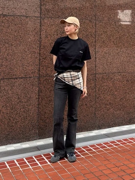 Barbour スタッフさん(レディース・175cm)の夏コーディネート