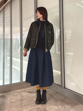 Barbour スタッフさんのコーディネート