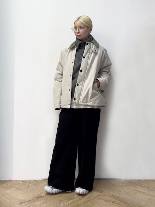 Barbour TRANSPORT 中綿 ジャケット サイズ36 Barbour コート アウター 「Barbour/バブアー」 別注 中綿入り