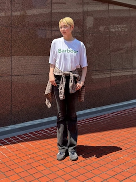 Barbour スタッフさん(レディース・175cm)の夏コーディネート
