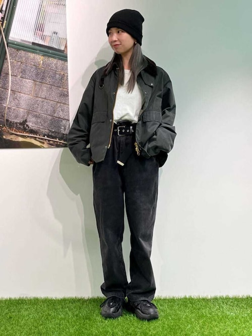 SPEY / スペイ】ワックス ショート ジャケット（ブルゾン）｜Barbour