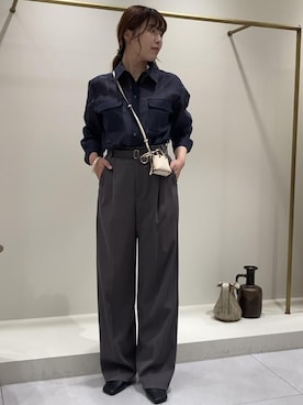「モア高島屋」｜sanaさん（レディース・160cm）の秋コーディネート